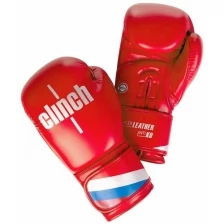 Боксерские перчатки Clinch Перчатки боксерские Clinch Olimp Plus синие 14 унций